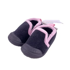 Бебешки пантофи Chippo Baby 30115, 18-22, Ароматизирани, Черен/Розов, Размер 4, 11см, 17-18 EU, 12 месеца