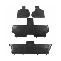 Гумени стелки за Chrysler VOYAGER IV (2001-2006) - 7 seats - тип леген