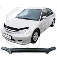 Дефлектор за автомобил CA-Plast, За Honda Civic sedan (2004-2005), Черен