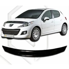 Дефлектор за автомобил CA-Plast, За Peugeot 207 (2009), Черен