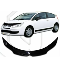 Дефлектор за автомобил CA-Plast, За Citroen C4 (2008-2010), Черен