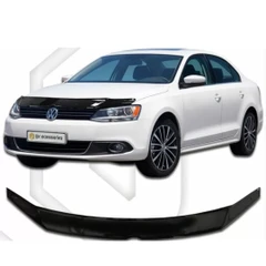 Дефлектор за автомобил CA-Plast, За Volkswagen Jetta (2010+), Черен