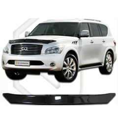 Дефлектор за автомобил CA-Plast, За Infiniti QX56 (2010-2013), Черен