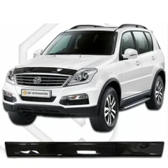 Дефлектор за автомобил CA-Plast, За SsangYong Rexton II (2012-+), Черен