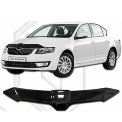 Дефлектор за автомобил CA-Plast, За Skoda Octavia (2013–2016), Черен