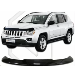 Дефлектор за автомобил CA-Plast, За Jeep Compass (2013+), Черен