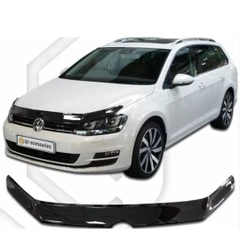 Дефлектор за автомобил CA-Plast, За Volkswagen Golf (2012–2016), Черен