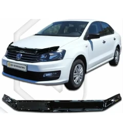 Дефлектор за автомобил CA-Plast, За Volkswagen Polo hatchback (2015+), Черен