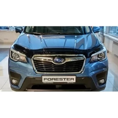 Дефлектор за автомобил Rein, За SUBARU FORESTER (2018+), Premium, Черен