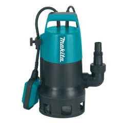 Потопяема помпа за мръсна вода MAKITA PF0410, 400 W, 5м, 140 л/мин, 1 1/2"