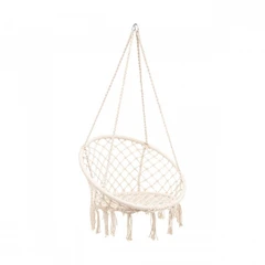 Висящо кресло Brasil Hoop бежово