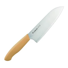 Кухненски нож Fuji Cutlery Santoku FC-682 Wisteria - жълт