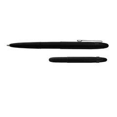 Химикалка Fisher Space Pen Matte Black Bullet с клипс 400BCL в подаръчна кутия