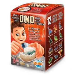 Яйце от изкопаем динозавър, Буки, 6 години+, Бежово