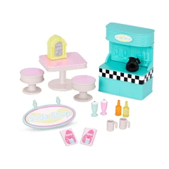 Комплект за игра, Battat, Li′l Woodzeez, Магазин за напитки