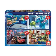 4 в 1 Пиксар - пъзел 50-80-100-150 части