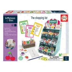 Образователна игра, Educa, Списък за пазаруване, 142 части