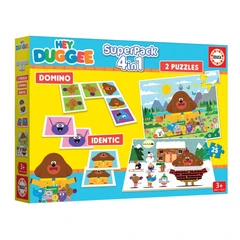 Игрален комплект, Educa, Hey Duggee, Домино, Мемори и 2 пъзела от 25 части