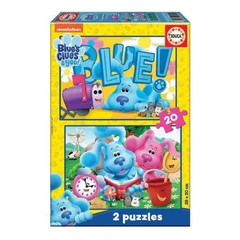 Пъзел, Educa, Загадките на Blue, 2 х 20 части