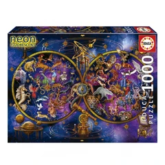 Неонов пъзел, Educa, Съзвездия, 1000 части
