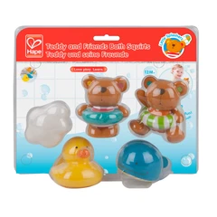 Играчка за баня Hape Мече Теди и приятели
