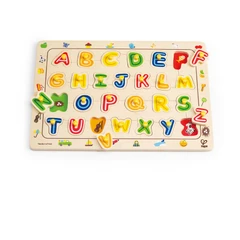 Дървен пъзел, Hape, Азбука малки букви