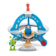 Дървен комплект, Hape, НЛО, 3 части