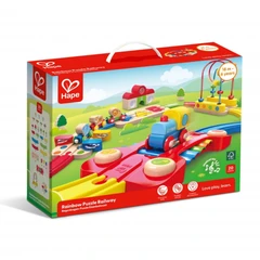 Дървен комплект, Hape, Железопътен комплект, Цветовете на дъгата