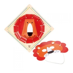 Творчески комплект, Hape, Направи си сам картина и маска, Лъв