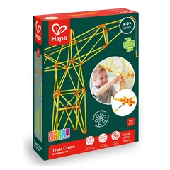 Бамбуков конструктор, Hape, Flexistix, Кран, 94 части