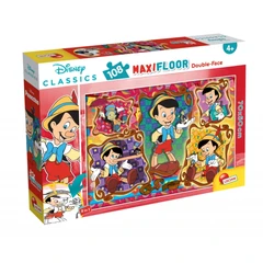 Пъзел, Lisciani, Disney, Пинокио, Двулицев пъзел 108 части