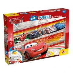 Пъзел, Lisciani, Cars, Двулицев пъзел 60 части