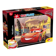 Пъзел, Lisciani, Cars, Двулицев пъзел 35 части