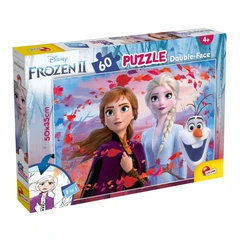 Пъзел, Lisciani, Frozen 2 , Двулицев пъзел 60 части