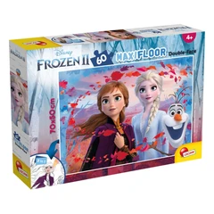 Пъзел, Lisciani, Frozen 2, Двулицев пъзел 60 части