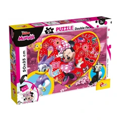 Пъзел, Lisciani, Minnie Mouse, Двулицев пъзел 24 части