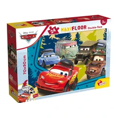 Пъзел, Lisciani, Cars, Двулицев пъзел 24 части