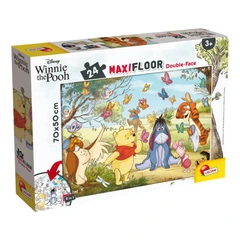 Пъзел, Lisciani, Disney, Мечо Пух, Двулицев пъзел 24 части