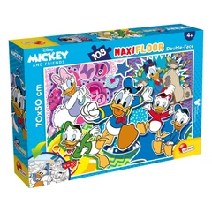 Пъзел, Lisciani, Mickey and Friends, Доналд Дък, Двулицев пъзел 108 части