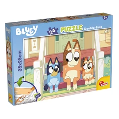 Пъзел, Lisciani, Bluey, Двулицев пъзел 24 части