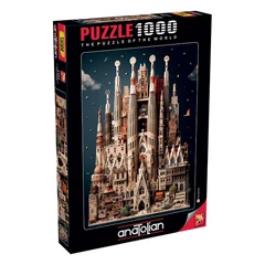 Пъзел, Anatolian, Саграда Фамилия, 1000 части