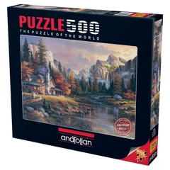 Къща в долината  - пъзел 500 части