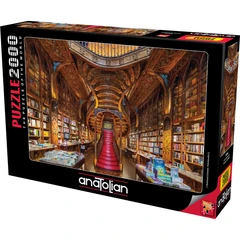 Пъзел Anatolian Книжарница Lello, 2000 части