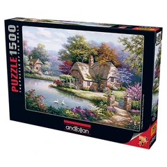 Пъзели Къщата с лебедите, 1500 части