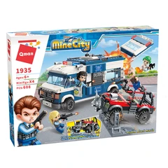 Конструктор, Qman, MineCity, Отвличане на Черната Мария, 608 части