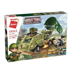 Конструктор, Qman, Combat Zone, Бронирана машина против засада, 388 части