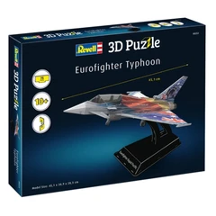 Пъзел, Revell, Изтребител Eurofighter Typhoon 3D, 75 части