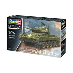 Сглобяем модел, Revell, Американски унищожител на танкове, M24 Chaffee, 71 части