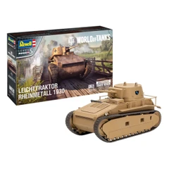 Сглобяем модел, Revell, World of Tanks, Leichttraktor Rheinmetall 1930, 189 части