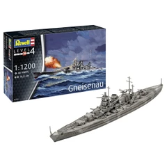 Сглобяем модел, Revell, Боен кораб Гнайзенау, 48 части
